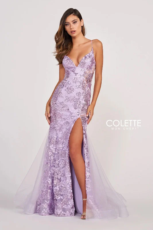Limited Availability Colette CL2013 Formal Mermaid Long Prom Sequin Dress