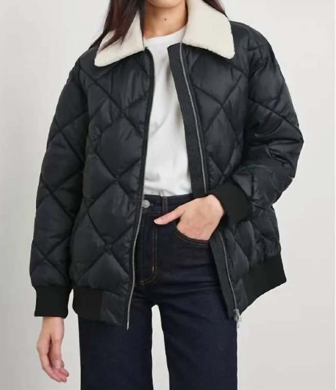 Act Fast Shay Jacket In Black
