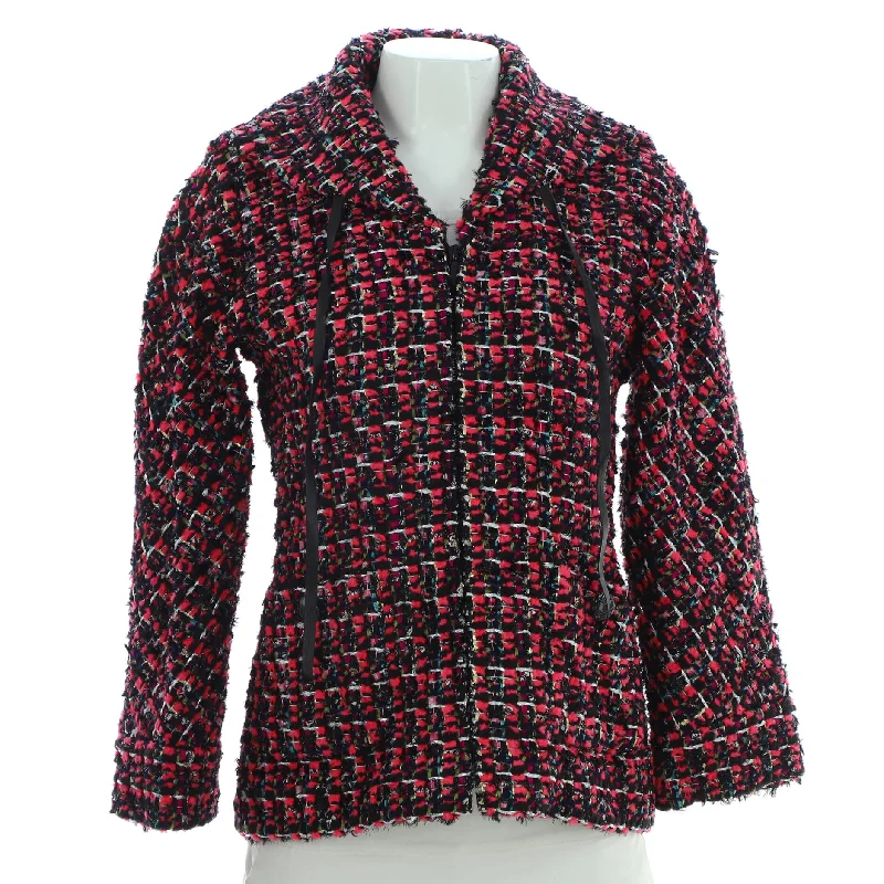 Bargain Bin WomenÃ¢â‚¬â„¢s Collared Zip Jacket Tweed