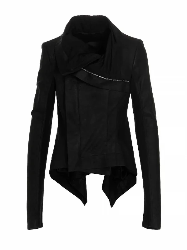 Bonus Savings Women's Leather Jacket In Black
