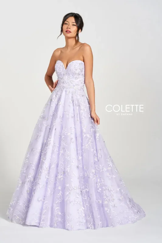 Steals and Deals Colette CL12211 Beaded Long Formal Cut Out Back Prom  Dress