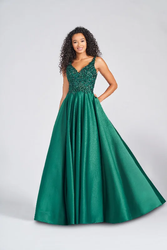 Season Finale Sale Colette CL12271 Sequin Formal Applique Long Prom Dress