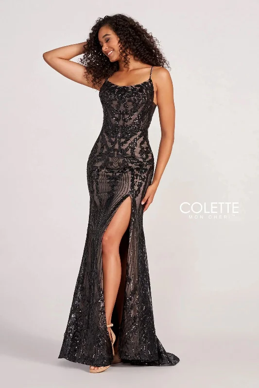 Flash Deals Colette CL2035 Prom Sequin Formal Long Dress