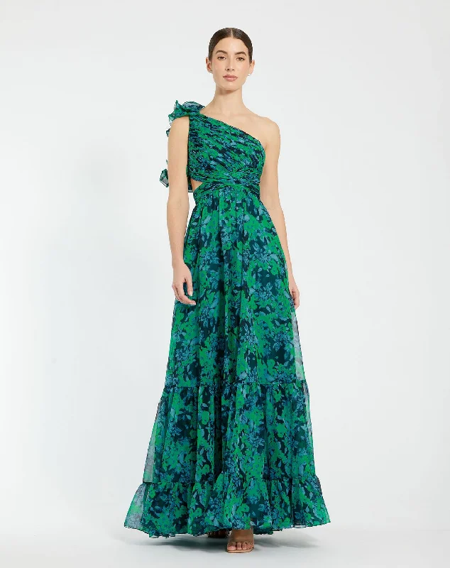 Epic Deals Mac Duggal 68650 Formal Tiered Prom Long Dress