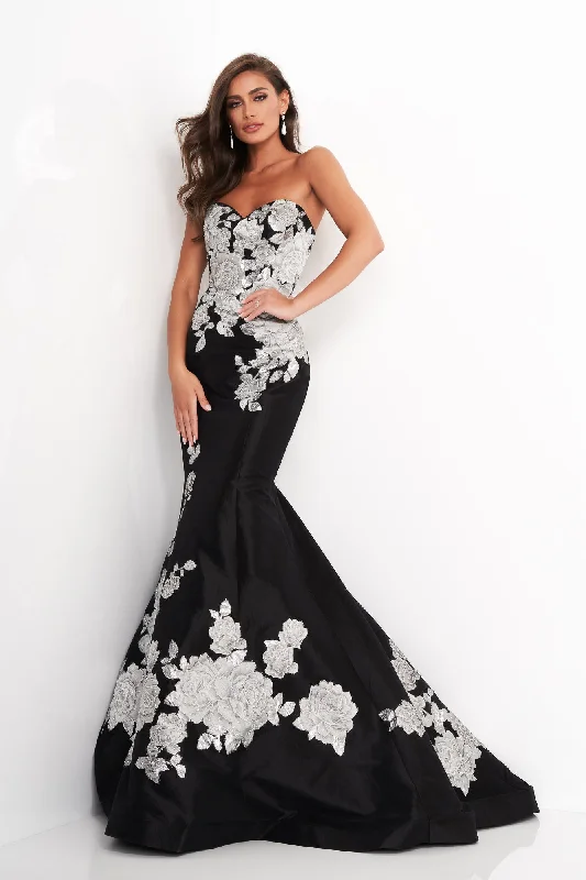 Loyalty Reward Jovani 3917 Long Formal Floral Mermaid Evening Prom Dress