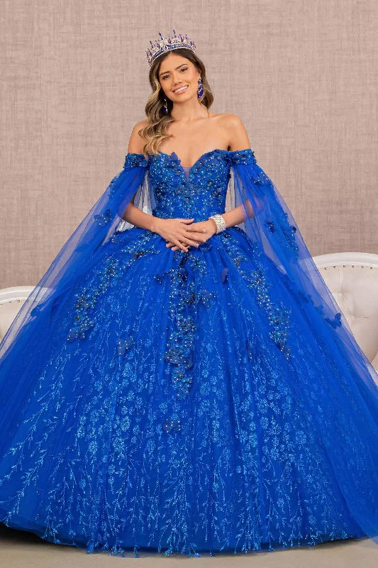 Price Cut Long Ball Gown Glitter Quinceanera Dress