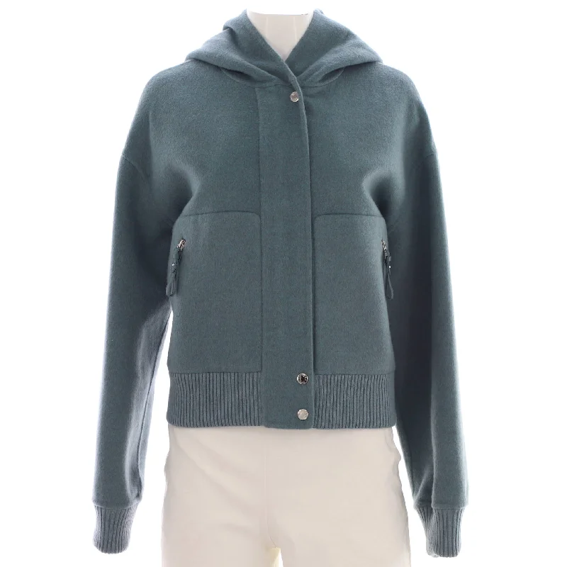 Mega Deal Women's Two Pocket Hooded Jacket Cashmere