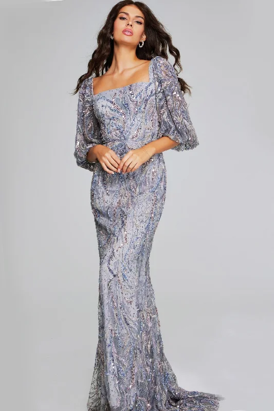 Buy More, Save More Jovani 38110 Long Mermaid Formal Beaded Sequin Evening Dress