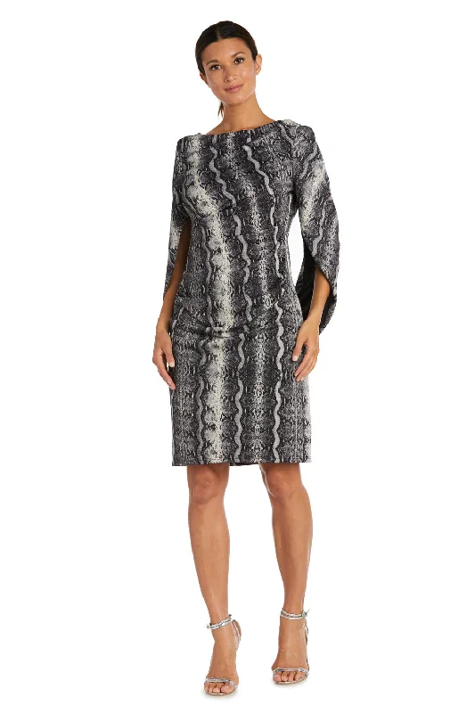 Exclusive Preview R&M Richards 9191 Short Cocktail Knee Length Dress