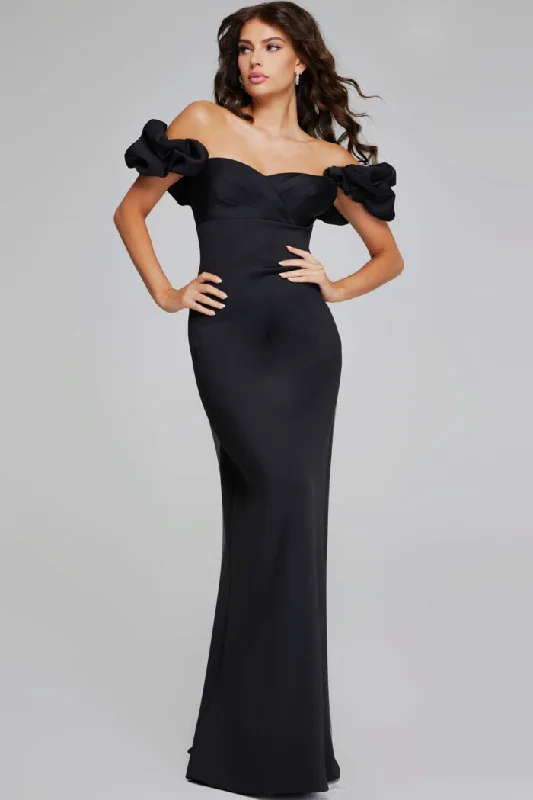 Instant Discount Jovani 41084 Long Mermaid Formal Evening Dress