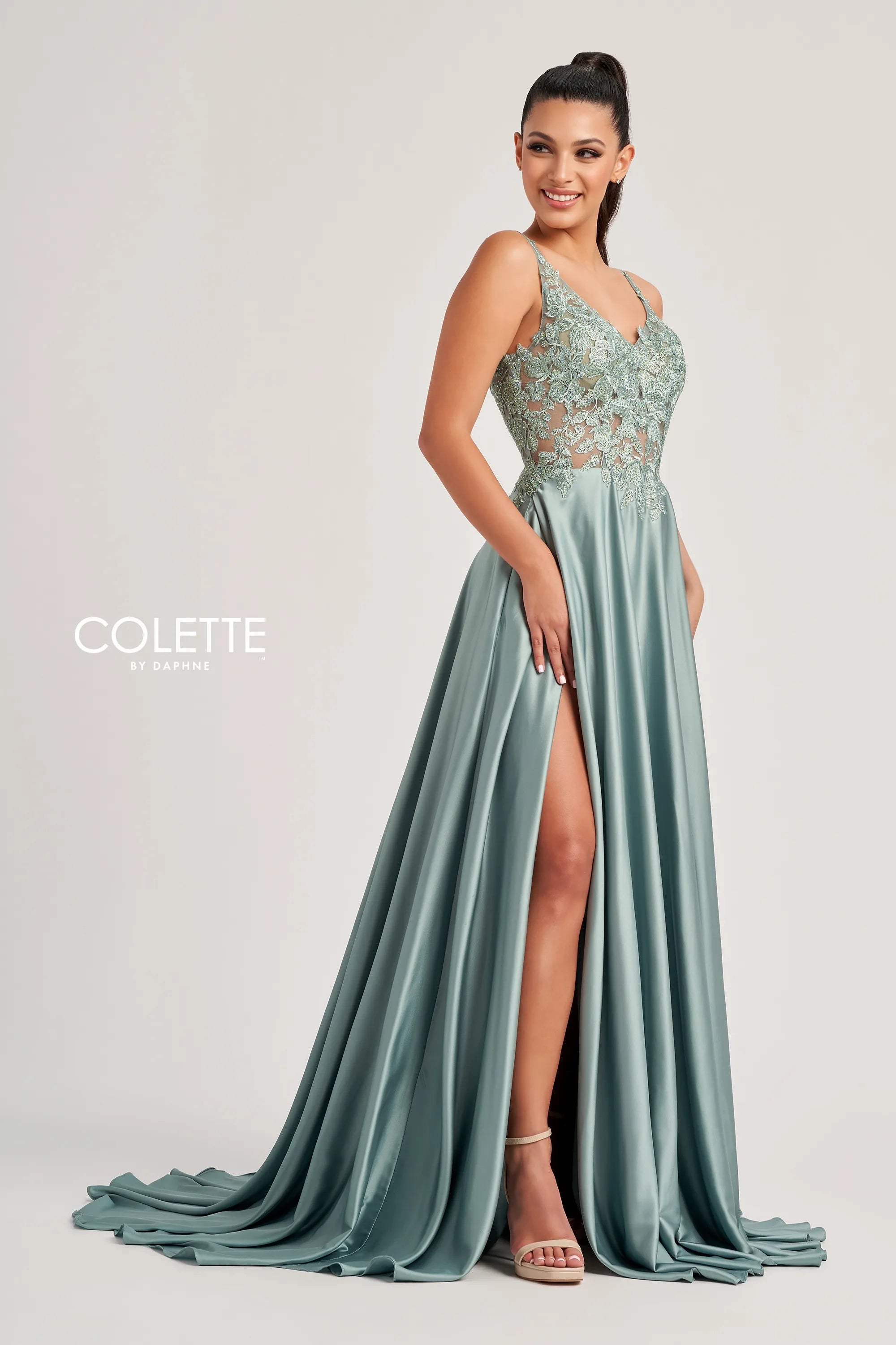Special Price Colette by Daphne CL8160 A Line Corset Bodice A Line Formal Prom Dress Special Price Colette by Daphne CL8160 A Line Corset Bodice A Line Formal Prom Dress