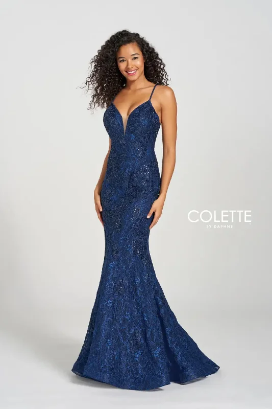 Deal of the Week Colette CL12217 Fitted Formal Mermaid Prom Long Dress