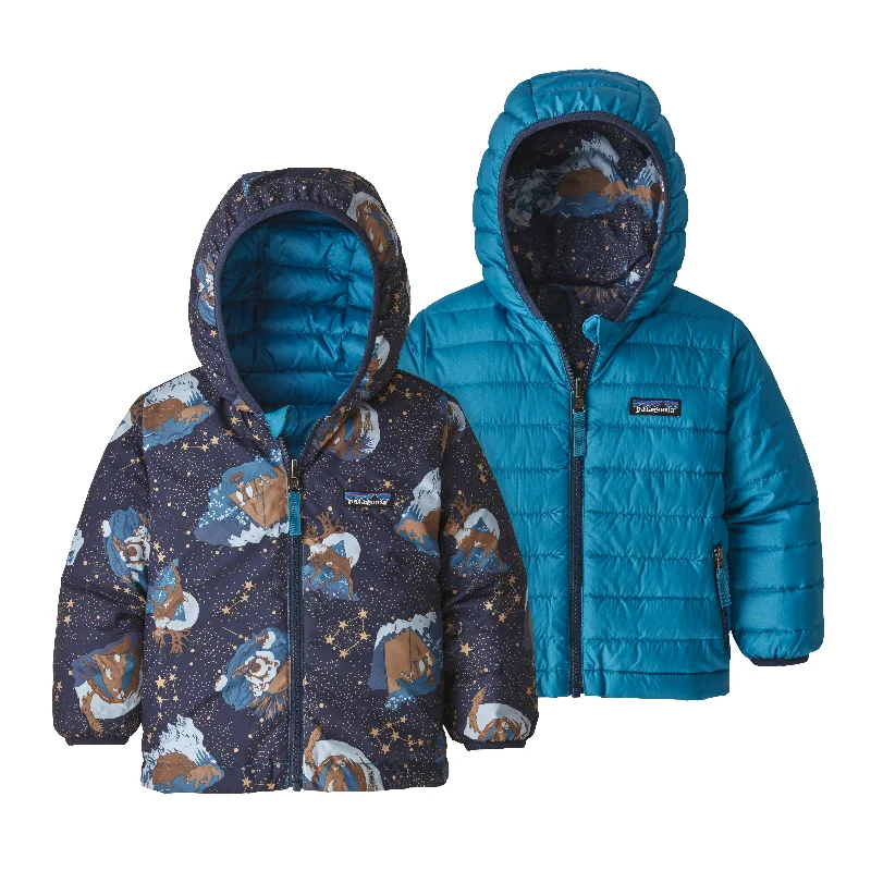 Midnight Madness Baby Reversible Down Sweater Hoody