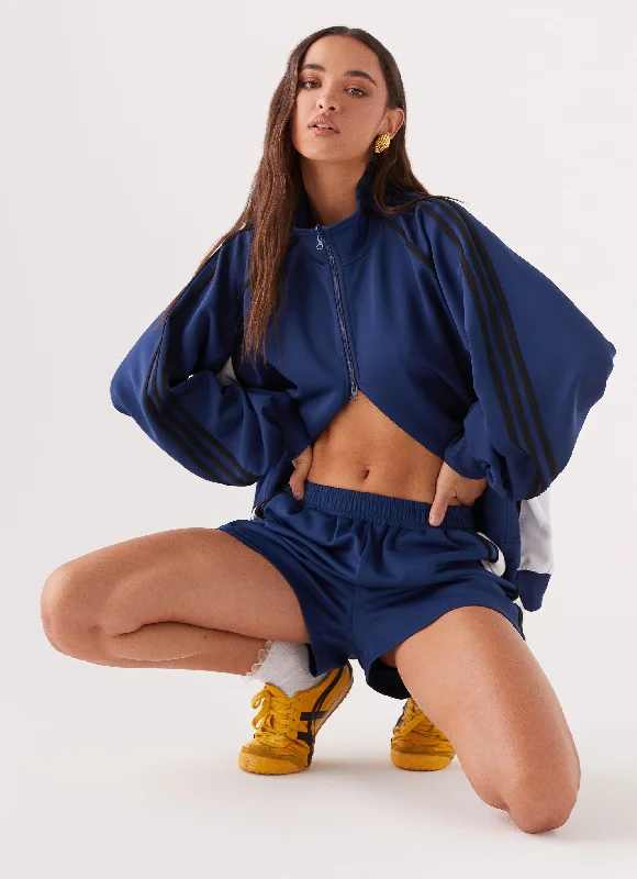 Shop and Save Feel The Rush Track Jacket - Vintage Blue