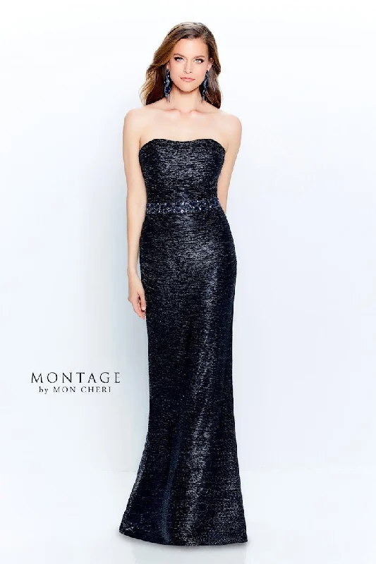 Deal Alert Montage 120902 Long Beaded Formal Evening Dress