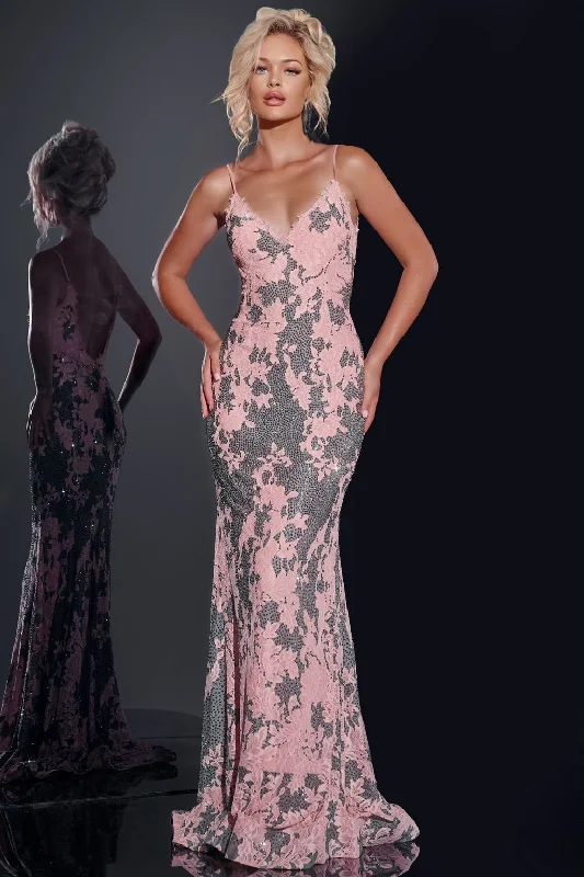 Price Blitz Jovani 44033 Long Mermaid Formal Lace Prom Dress