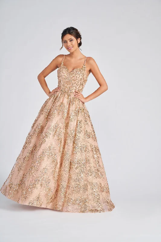 Final Markdown Colette CL12244 Formal Long Beaded Prom Ball Gown
