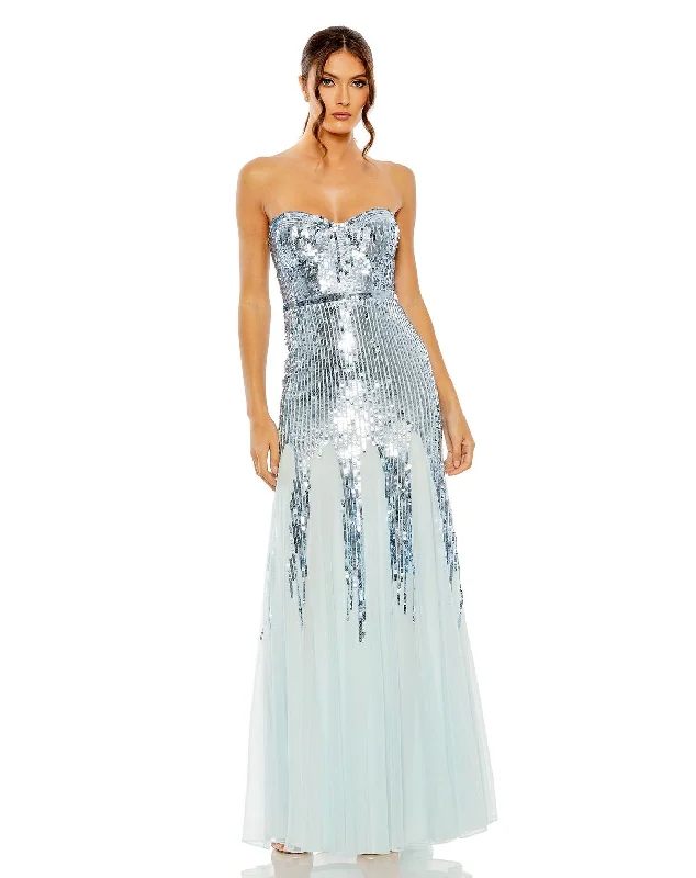Bargain Prices Mac Duggal 93959 Long Formal Sequin Gown