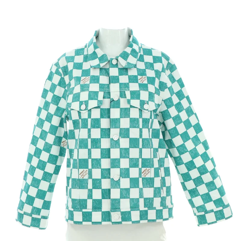 Get It Before It’s Gone Women's Trucker Jacket Damier Denim