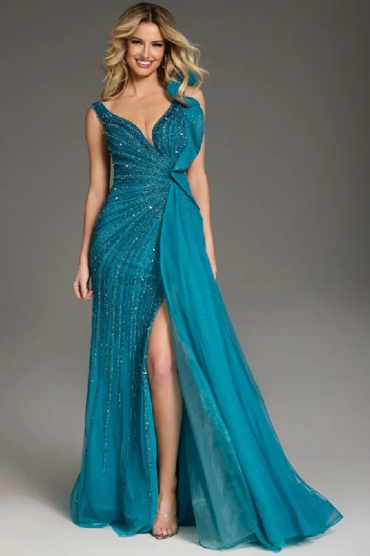 Special Savings Jovani 44846 Long Fitted Formal Evening Dress
