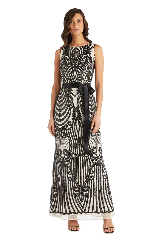The Best Prices R&M Richards 7380 Long Sequin Formal Evening Dress