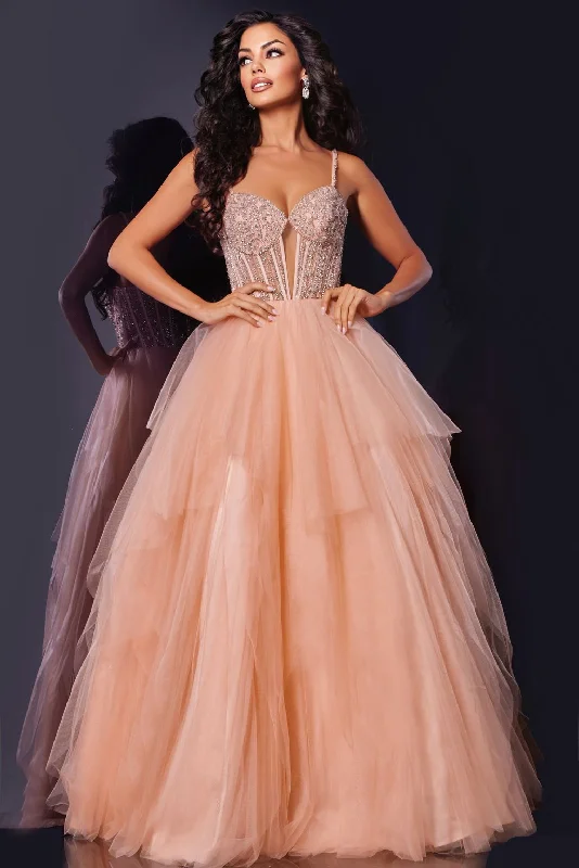 Limited Availability Jovani 43254 Long Formal Ball Gown Prom Dress