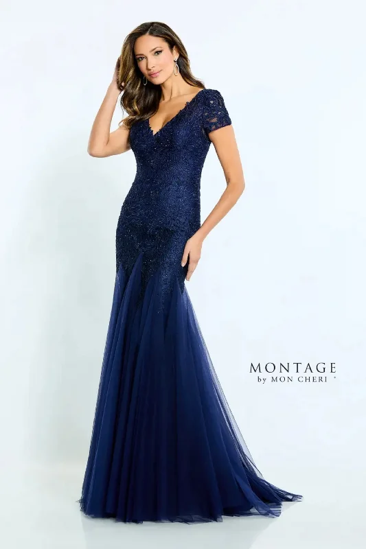 Early Access Montage M501 Long Evening Gown Beaded Formal Dress