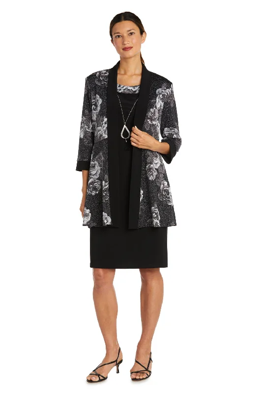 Loyalty Reward R&M Richards 9203 Printed Short Jacket Dress