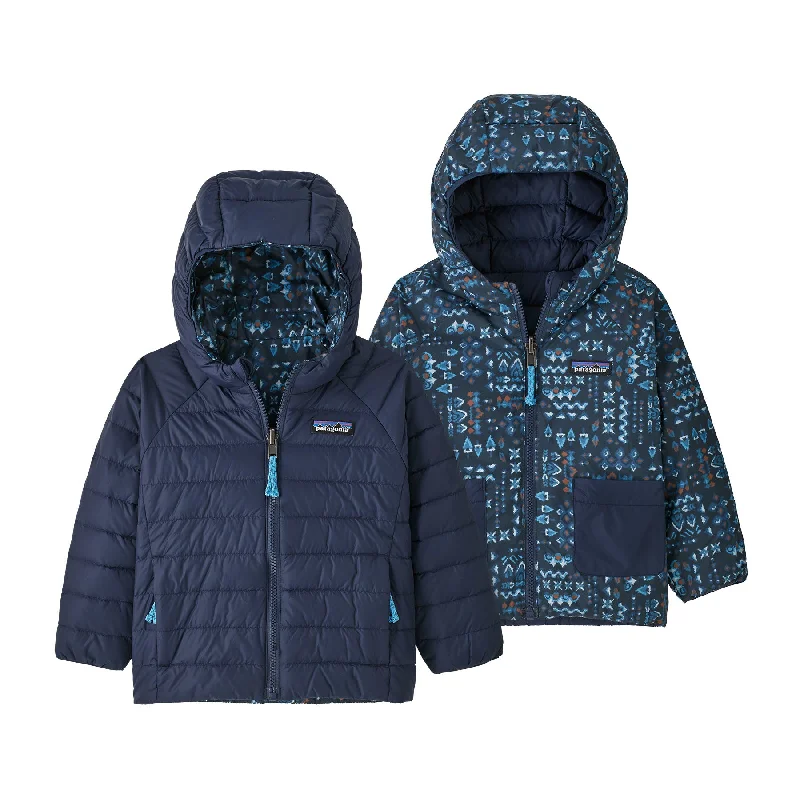 Don't Wait Baby Reversible Down Sweater Hoody