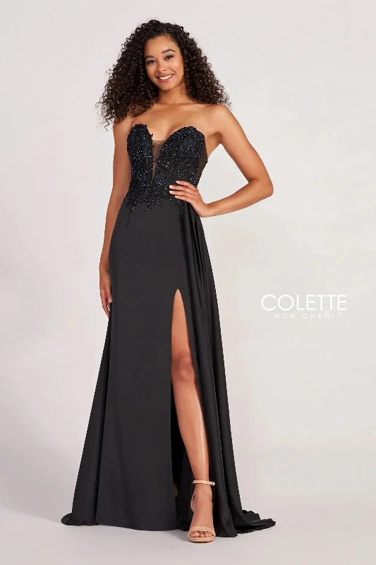 Fantastic Offers Colette CL2053 Prom Long Beaded Formal Dress