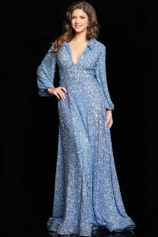 Doorbuster Deal Jovani 25950 Long Sequin Formal Evening Dress