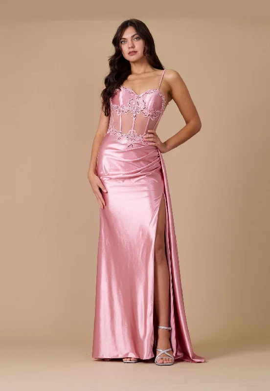 Extra Savings Long Corset Sexy Prom Dress