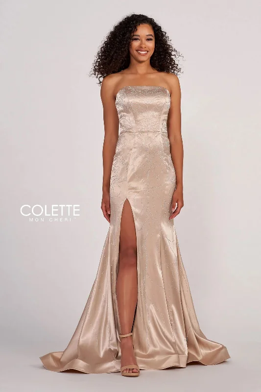 Bonus Savings Colette CL2045 Prom Fitted Formal Mermaid Long Dress