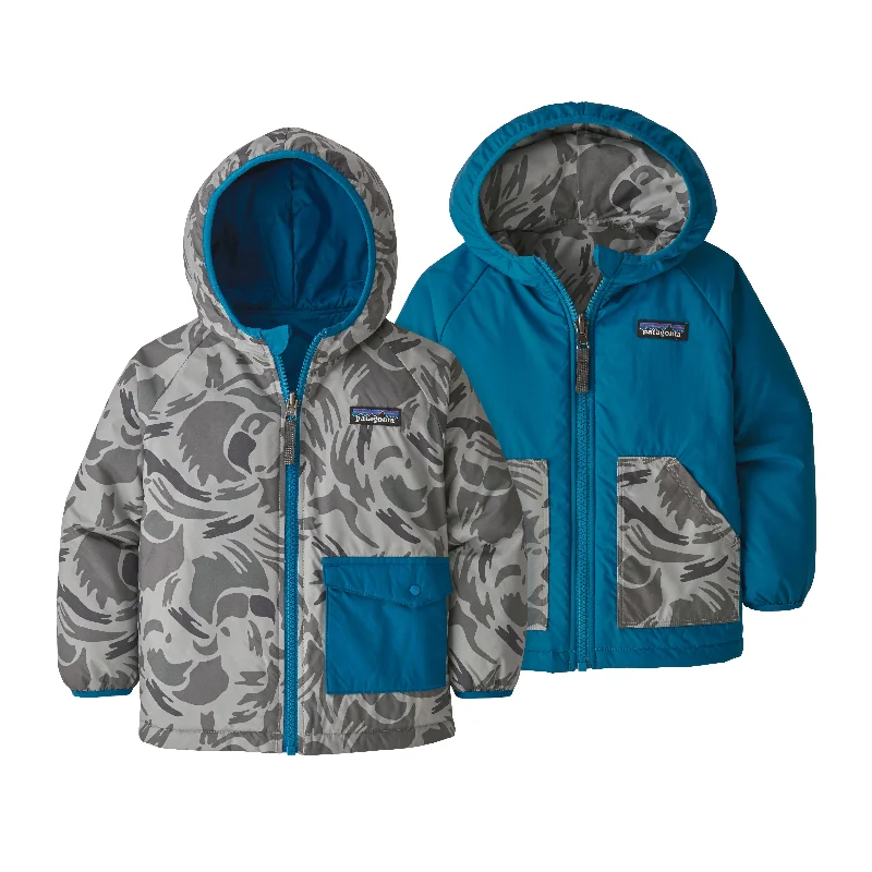 YEAR-End Sale Baby Reversible Puff-Ball Jacket