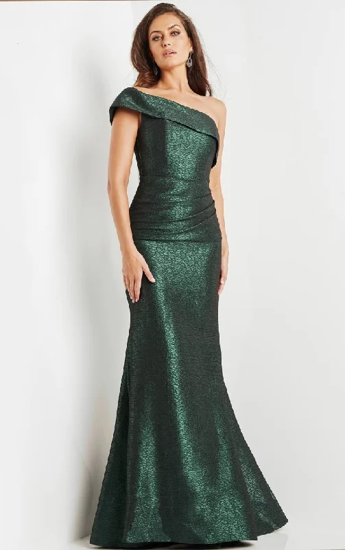 Flash Deals Jovani 09752 Long Mermaid Fitted Metallic Formal Prom Dress
