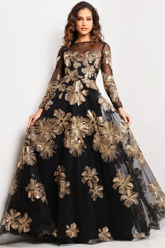 Special Price Jovani 36716 Beaded Long Sequin Formal Dress