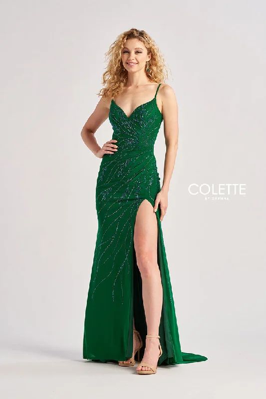 Epic Deals Colette by Daphne CL8510 Beaded Long Formal Mermaid Prom Dress