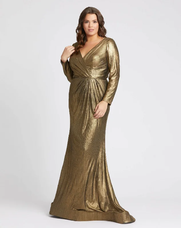 Closeout Mac Duggal 49073 MD49073 BRONZE 22W Sale