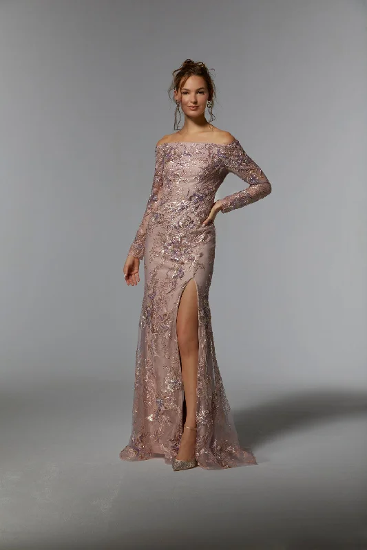 Deal Mania MGNY Madeline Gardner New York 72938 MGNY72938 Dusty Lilac 3/4