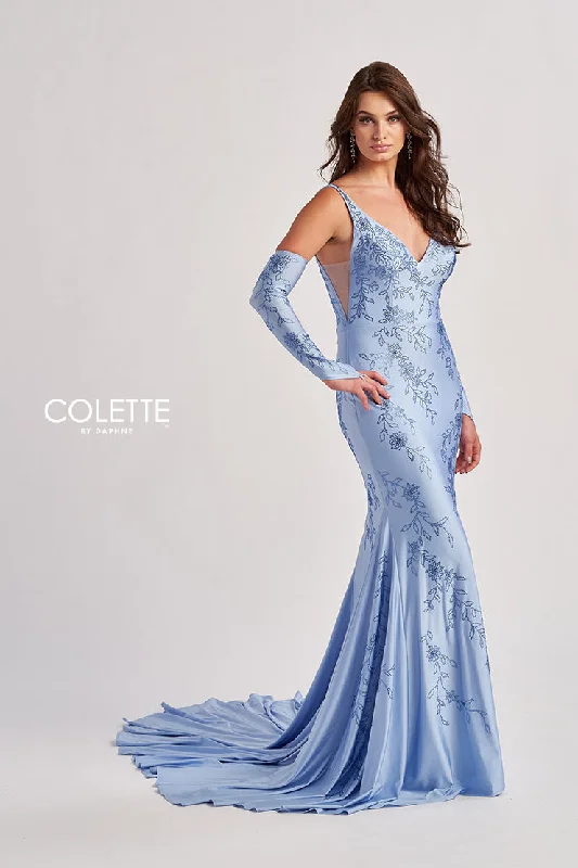 Instant Discount Colette by Daphne CL8475 Long Mermaid Formal Prom Dress
