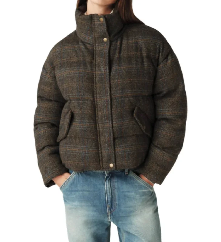 Weekend Deal Hidai Padded Jacket In Brown
