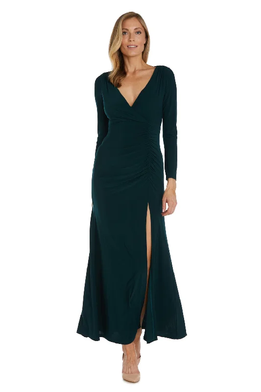 Act Now Nightway 22213 Long Sleeve Evening Formal Dress