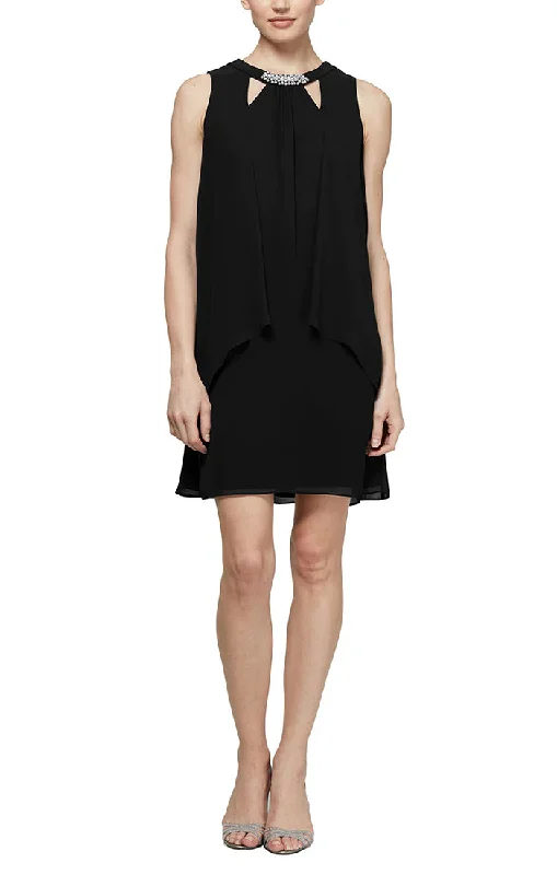 Stock Up and Save SL Fashions 410366 Short Cocktail Dress