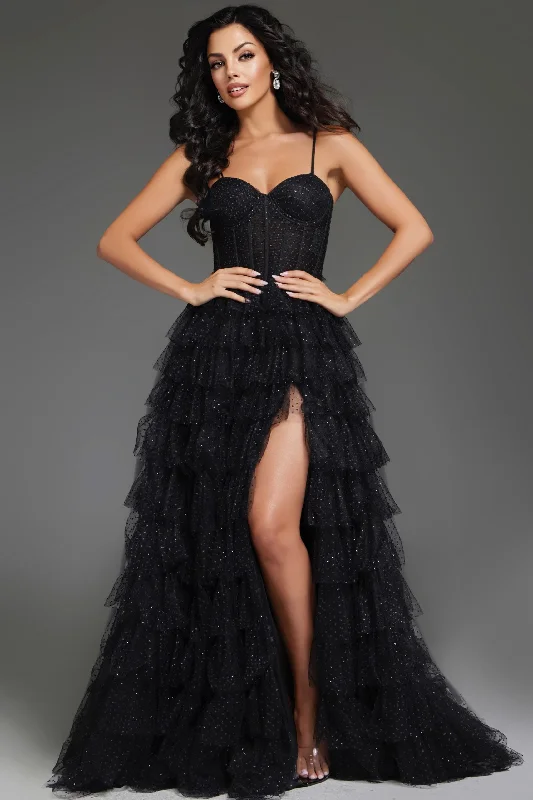 Weekend Deal Jovani 38278 Beaded Ball Gown Long Formal Corset Prom Dress