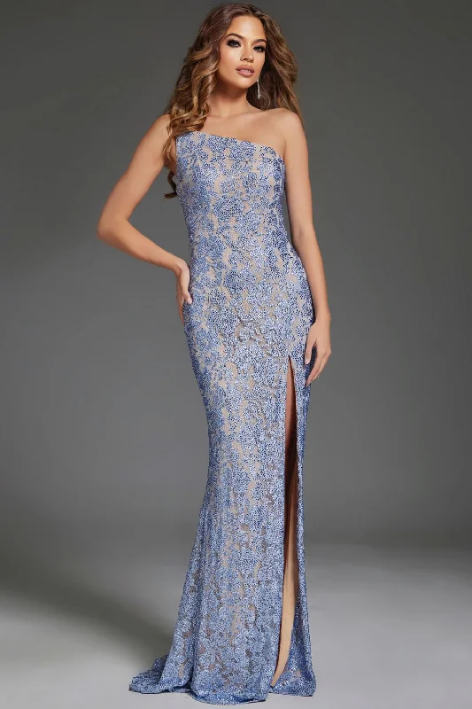 Instant Discount Jovani 43753 Long Formal Lace Evening Prom Dress