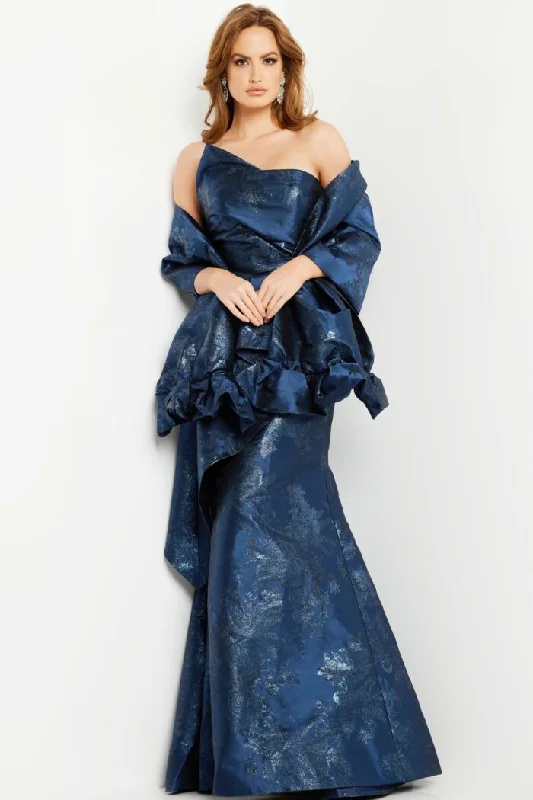 The Best Prices Jovani 23624 Long Evening Mermaid Ruffle Formal Dress