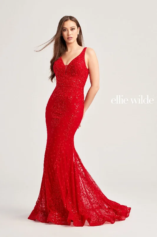 Buy More, Save More Ellie Wilde EW35072 Long Fitted Evening Prom Gown