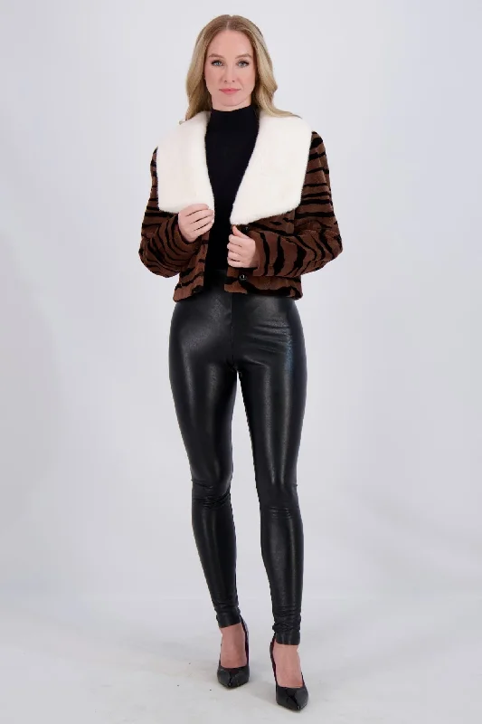Don't Wait SHEARED MINK JACKET