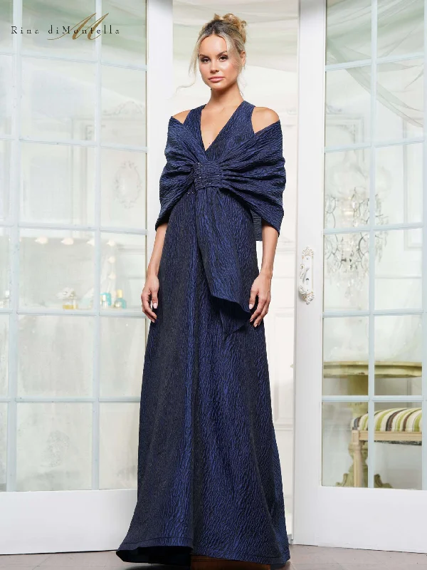 Fantastic Offers Rina di Montella RD3121 Plus Size Long Formal A Line Evening Dress