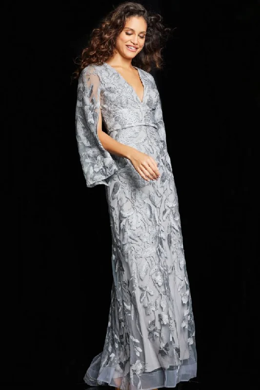 YEAR-End Clearance Jovani 09809 Long Beaded A Line Formal Dress